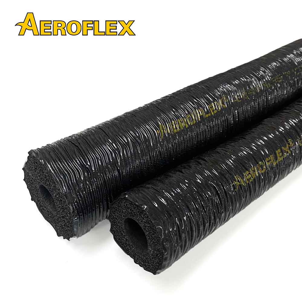 ฉนวนยางหุ้มท่อ AEROGATOR หุ้มฟิล์มโพลีโอเลฟิน