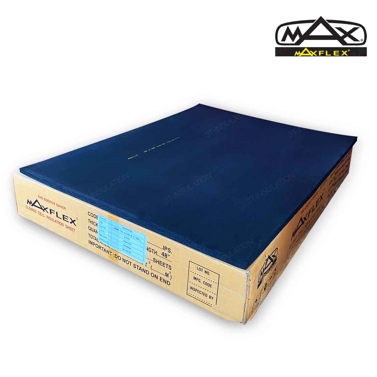 ฉนวนยางดำ MAXFLEX FR STANDARD ชนิดแผ่น