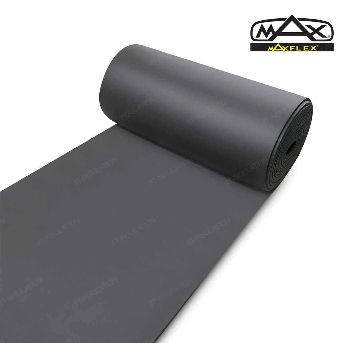 ฉนวนยางดำ MAXFLEX FR STANDARD ชนิดแผ่นม้วน