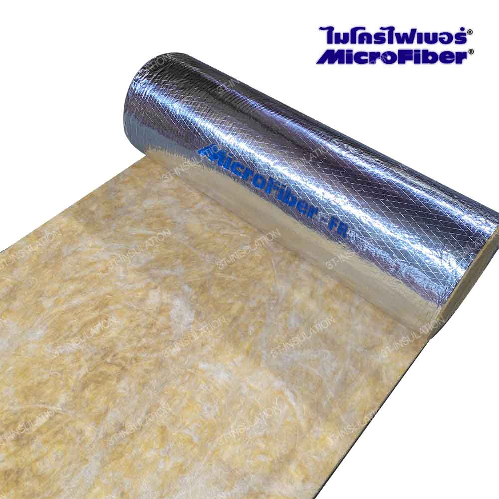 ฉนวนหุ้มท่อลม Micro Duct Wrap FR