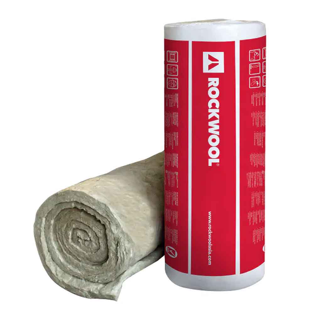 ฉนวนใยหินหุ้มท่อลม ROCKWOOL ROCKDUCT (ProRox BL)