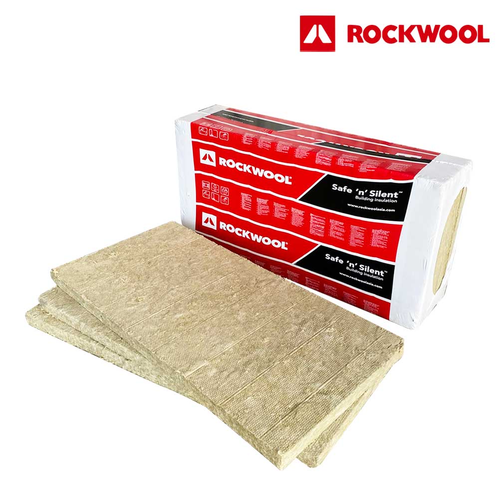 ฉนวนใยหิน ROCKWOOL Safe 'n' Silent Pro