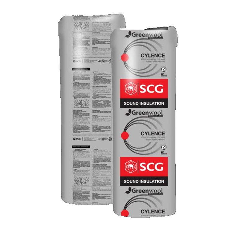 ฉนวนกันเสียง SCG Cylence Batt ในบรรจุภัณฑ์